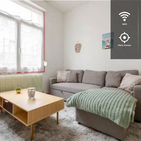 ++++ 70m2 Avec Balcon, A 200 M Et Rue Pietonne A 300 M ++++ Lägenhet